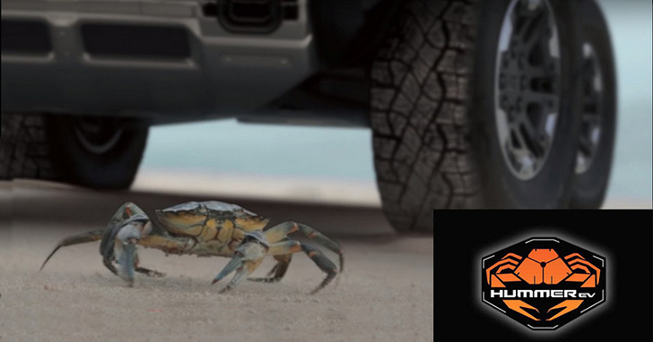 GMC Hummer EV 搭載「螃蟹模式」，難道說要讓車子橫著走？！