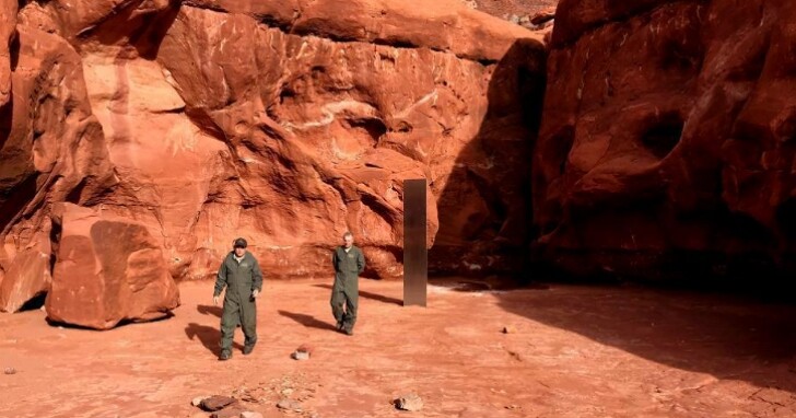 誰拿走了猶他州沙漠的神秘金屬「巨石」？有攝影師出面陳述目擊「巨石」被搬走的過程