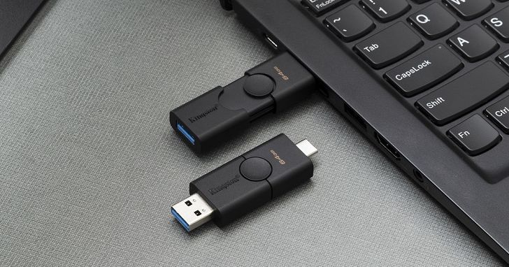 Kingston金士頓推出全新DataTraveler Duo雙介面隨身碟