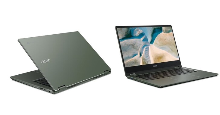 Acer Chromebook Spin 514 搭載 AMD Ryzen 處理器