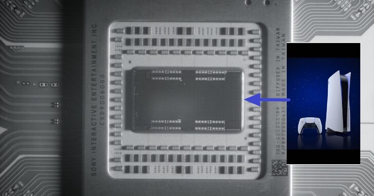 PS5 APU 核心照片首度曝光，竟然沒有 Infinity Cache 快取記憶體