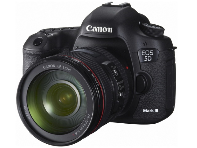 Canon EOS 5D Mark III 上市，61點對焦、6FPS 連拍高規格