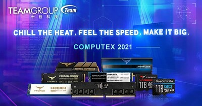 【COMPUTEX 2021 】2021 十銓科技 Computex 銓方位推出完整儲存解決方案 Chill the heat, Feel the speed, Make it big.