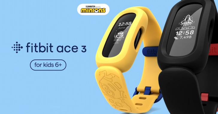 Fitbit 推出 Ace 3 小小兵特別版健康手環，售價 2,490 元