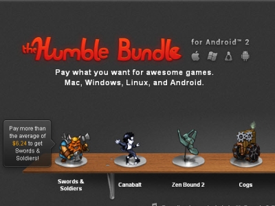 Android 再來 Humble Bundle for Android 2，免破解遊戲隨便賣