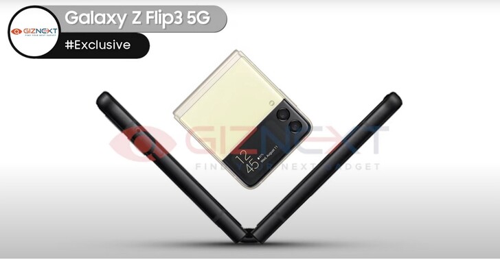 三星 Galaxy Z Flip 3 新算繪圖曝光，預計將於 8 月發佈