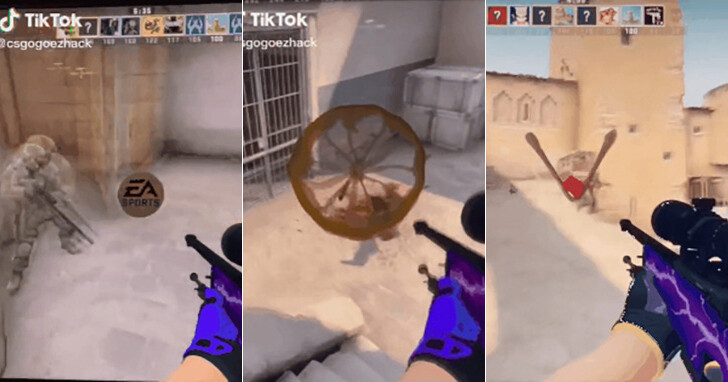 近戰射手為了讓不開狙擊鏡的「盲狙」更準，FPS玩家能在螢幕上搞出多少花樣來