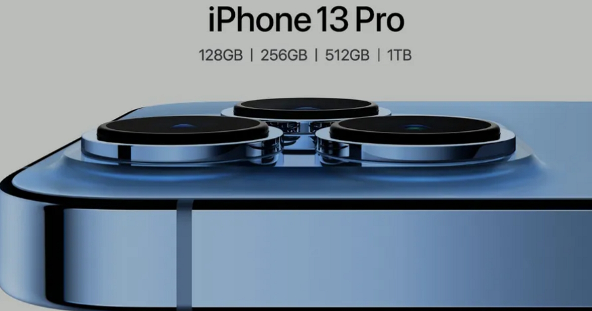 iPhone 13 Pro儲存空間終於直上1TB,但價格也突破台幣5萬元