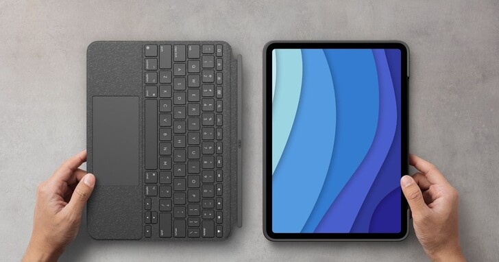 羅技推出Combo Touch iPad Pro 11吋鍵盤保護殼，一秒拆卸支援多種使用模式