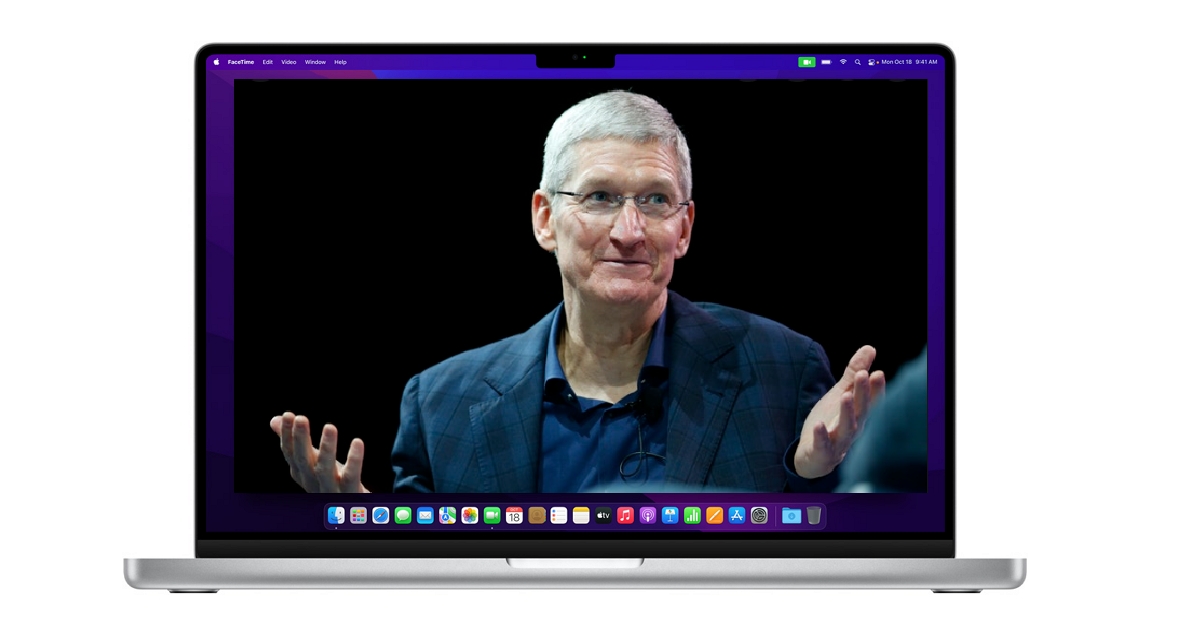 蘋果新MacBook Pro瀏海被嫌醜,網友把庫克也P上「瀏海」 叫他自己感受一下