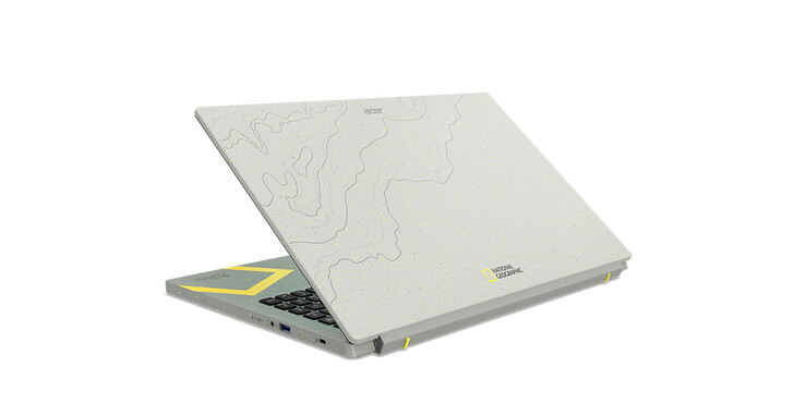Acer Aspire Vero 國家地理版筆電，環保材質打造、減少碳排放量