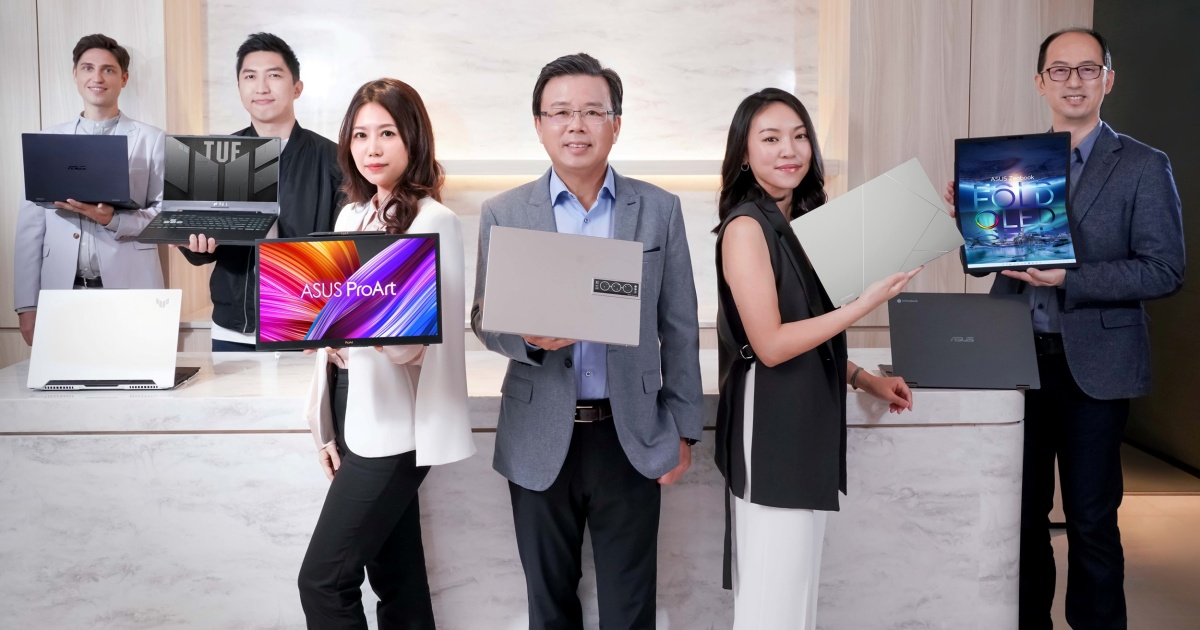 ASUS Chromebook、ExpertBook、TUF Gaming新品齊登場,同場加映ProArt專業可攜式螢幕