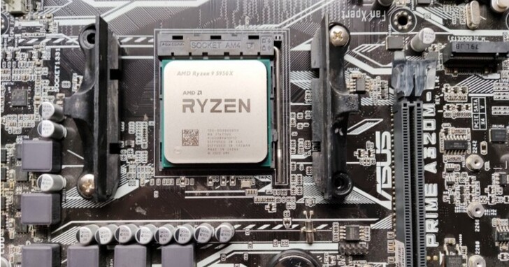 國外網友成功在舊的A320入門主機板上，裝上Ryzen R9-5950X旗艦處理器並執行成功