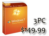 Windows 7家庭包，每台電腦只要1,700元