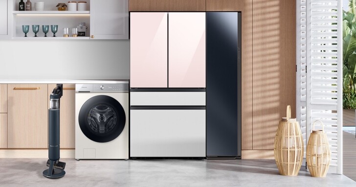 三星推出 Bespoke 設計家電，雙循環四門旗艦冰箱、無線吸塵器三月下旬上市