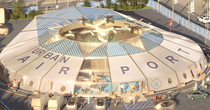 世界首座「市中心機場」試營運，專停飛行器和無人機