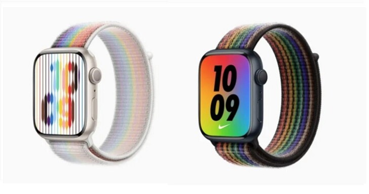 新款 Apple Watch 彩虹版錶環發布，同步推出 Shot on iPhone 驕傲主題活動