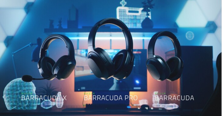Razer推出全新Barracuda系列無線耳機，支援跨平台使用
