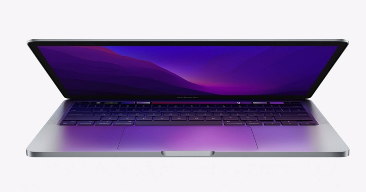 Apple MacBook Pro 13 吋小改款,升級 M2 晶片、售價 39,900 元起