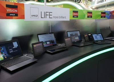 Computex 2012：AMD Trinity APU 筆電亮相，也有平板電腦加鍵盤組合