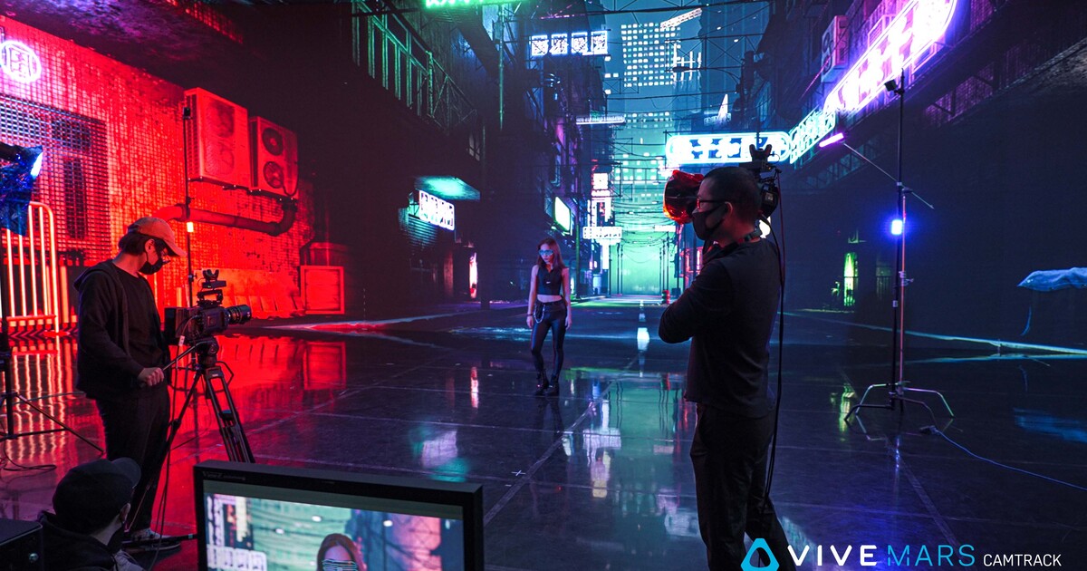 HTC進軍電影拍攝產業,VIVE Mars CamTrack虛擬製作解決方案上市