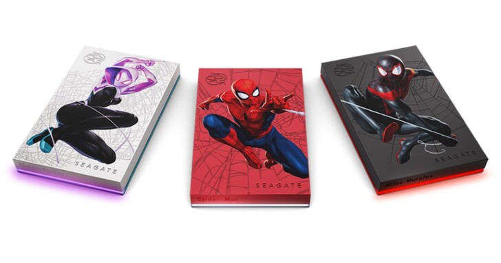 Seagate 為蜘蛛人粉絲帶來三款 Spider-Man FireCuda 外接硬碟