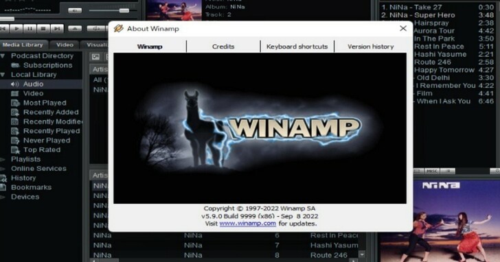 Winamp 5.9版相隔五年後正式發佈，改善Windows11相容性、對應Hi-Res模式