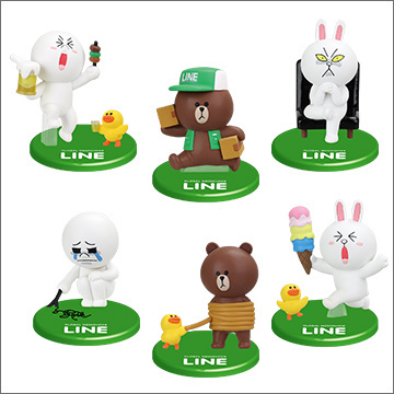 LINE 轉蛋玩具推出第三彈,各種周邊入侵生活中 | T客邦