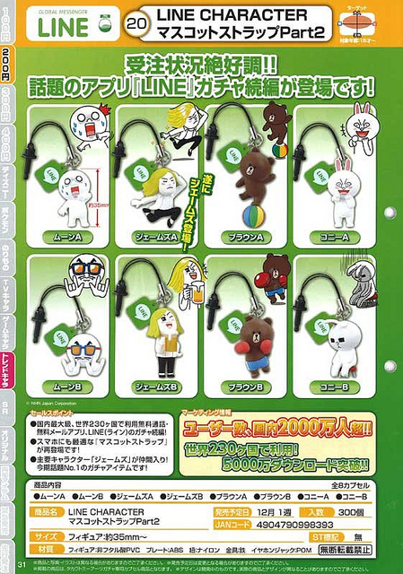 LINE 轉蛋玩具推出第三彈,各種周邊入侵生活中 | T客邦