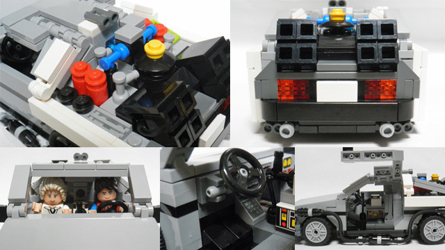 玩家提案成功！LEGO 正式宣佈 2013 年發售「回到未來」時光車組合