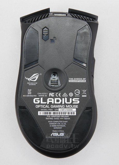 Asus ROG Gladius 電競滑鼠，集眾家所長之作
