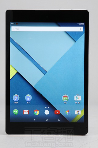 首款 Android 5.0 平板電腦 Google Nexus 9  動手玩