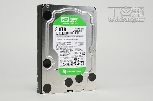 WD Caviar Green 3TB 到港嘗鮮| T客邦