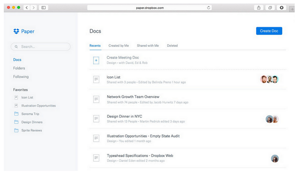 Dropbox 推出免費服務 Dropbox Paper ，但大家都誤會它是一款雲端Office工具