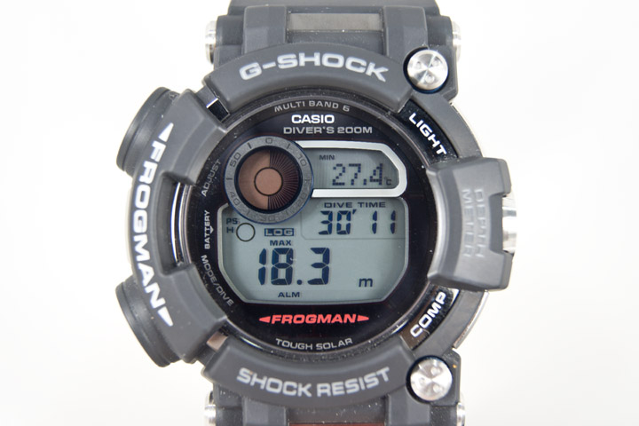 CASIO G-SHOCK FROGMAN GWF-D1000 頂級專業潛水錶，潛水之王實測報告