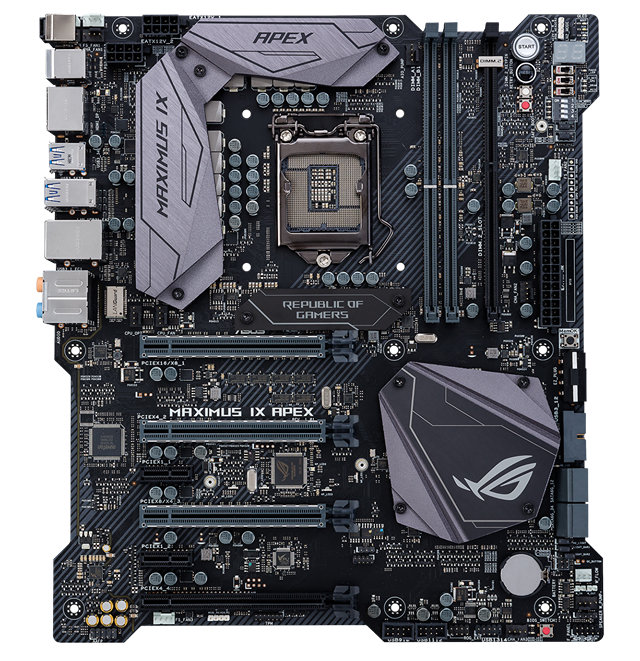 DDR4 變成 M.2 插槽，Asus ROG Maximus IX Apex 帶來更多新意