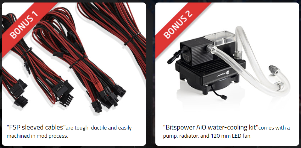 導入水冷散熱與超頻機制的電源供應器，FSP Hydro PTM+ 1200W