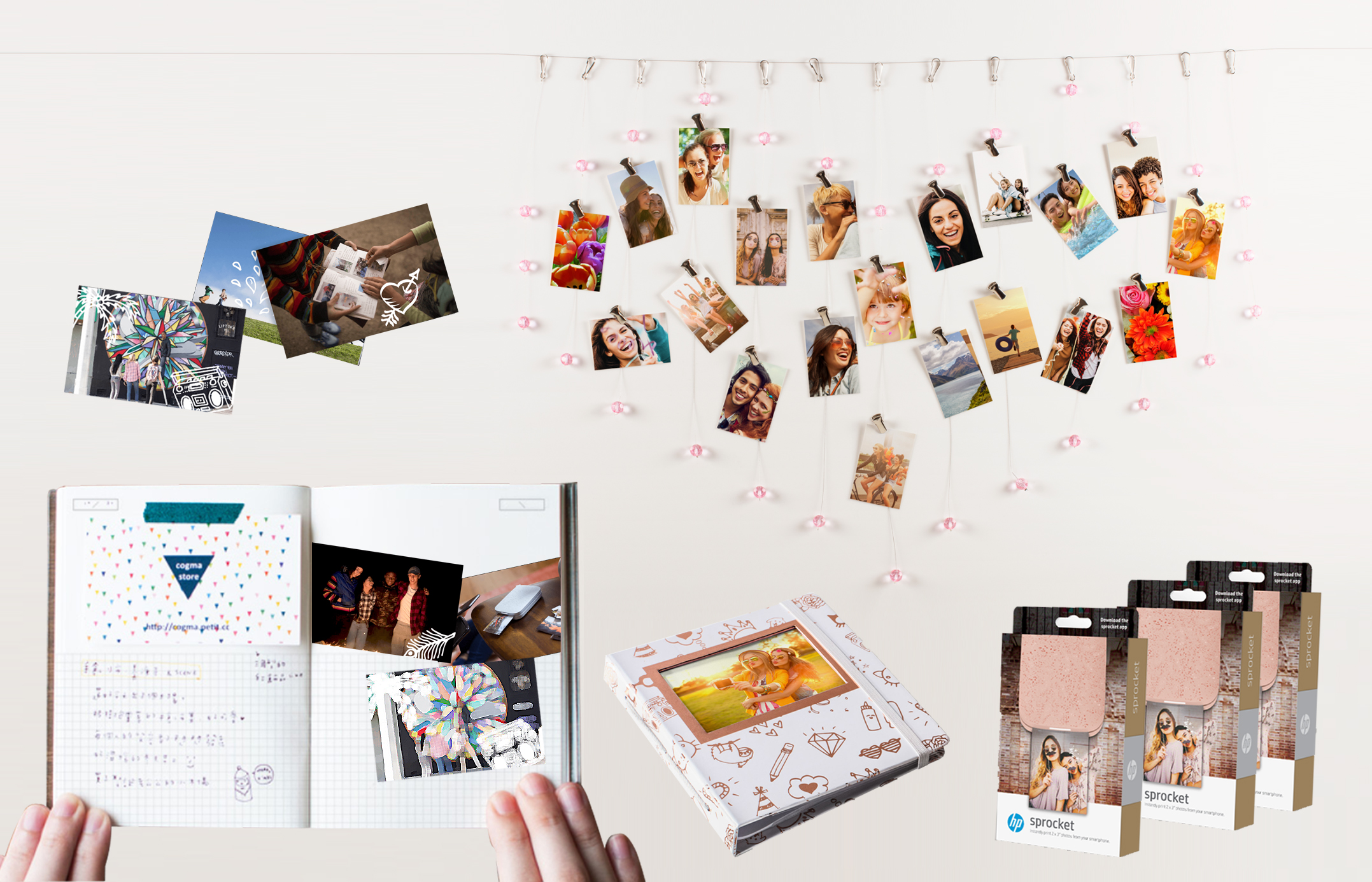 【體驗會】 HP Sprocket 口袋相印機體驗會!手機攝影講座與手帳DIY課程,專家教你譜出最獨特品味的生活