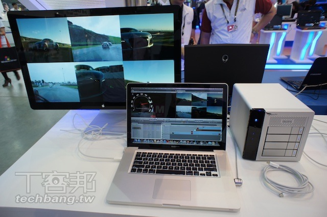 Computex 2011：Intel 用 Apple Mac 展示超高速 Thunderbolt