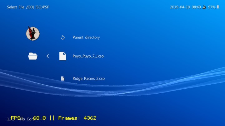 retroarch ppsspp failed to load content