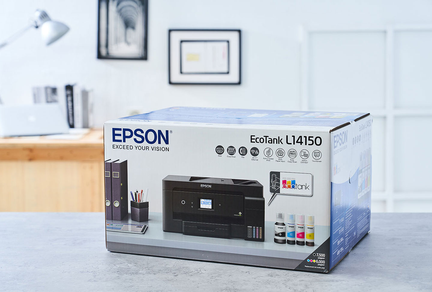 Epson L14150 A3+ 高速雙網連續供墨複合機開箱評測：滿足工作所需，更提供貼心使用體驗～兼具品質與高性價比的選擇！