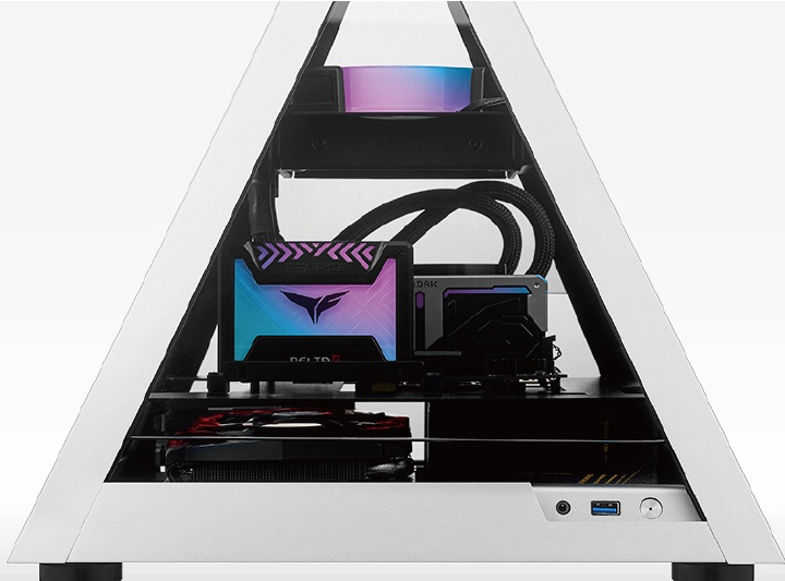 Azza推出迷你款金字塔機殼，Pyramid Mini 806相容Mini ITX主機板| T客邦