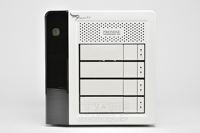 Promise Pegasus R4 磁碟陣列， Thunderbolt 傳輸效能實測