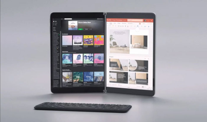 微軟Surface Neo遲了一年都沒發，卻突然出現在Netflix《紅色通緝令》