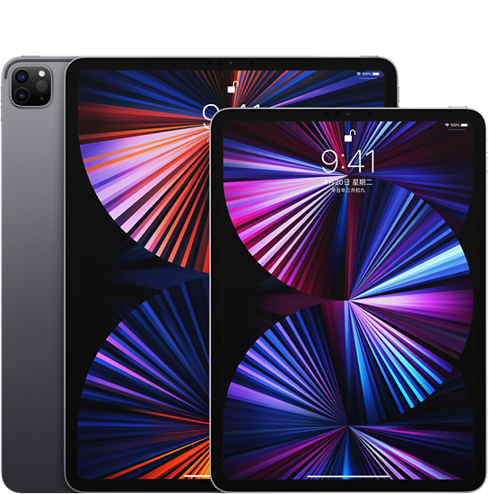 今年的 iPad Pro 系列，推出 iPad Pro 12.9 吋（第五代）及iPad Pro 11 吋（第三代），當，12.9 吋改為 Liquid Retina Display XDR （mini LED）螢幕是兩者最大差異。