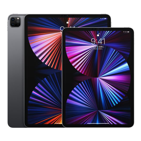 今年推出的 iPad Pro 載 Apple M1晶片，並有11吋以及12.9吋兩種尺寸，而 12.9吋的 iPad Pro 更採用 mini LED 顯示技術，產品定位在更專級。