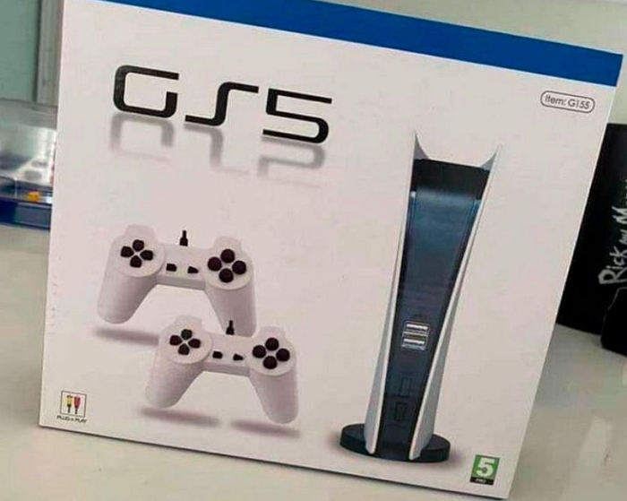 買不到PS5，國外家長開始給買山寨外型的GS5遊戲機