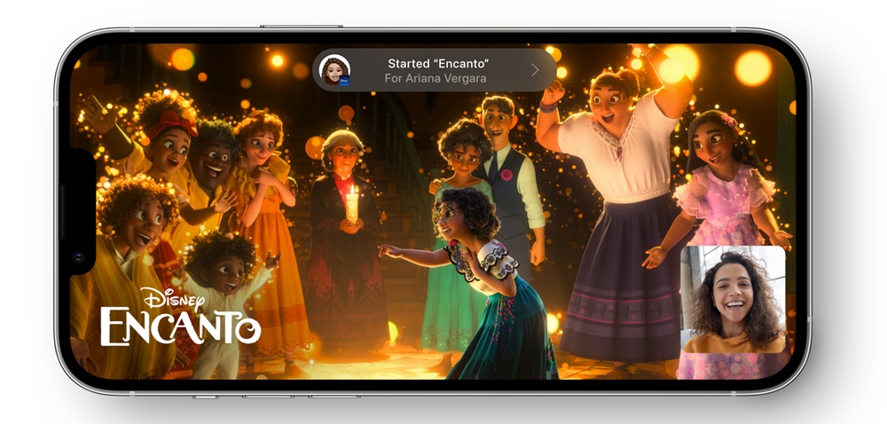 Disney+ 全面支援  SharePlay 功能，iPhone、iPad、Apple TV 都可以同共享