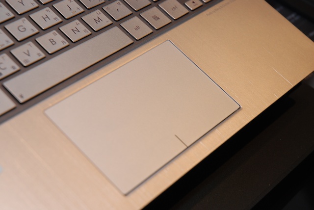 Teclados ASUS Zenbook UX21 UX21E en inglés, color plateado, con botón