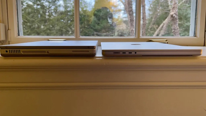 網友將2001年PowerBook G4拿出與2021年MacBook Pro對比，經典計元素持續20年